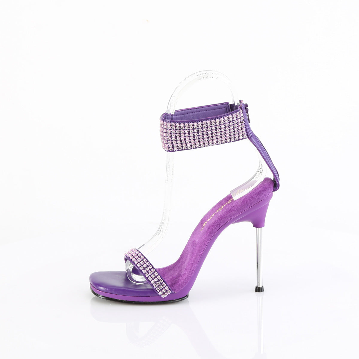 【FABULICIOUS】CHIC-40 シューズ Purple Faux Leather-RS/Purple【取寄】