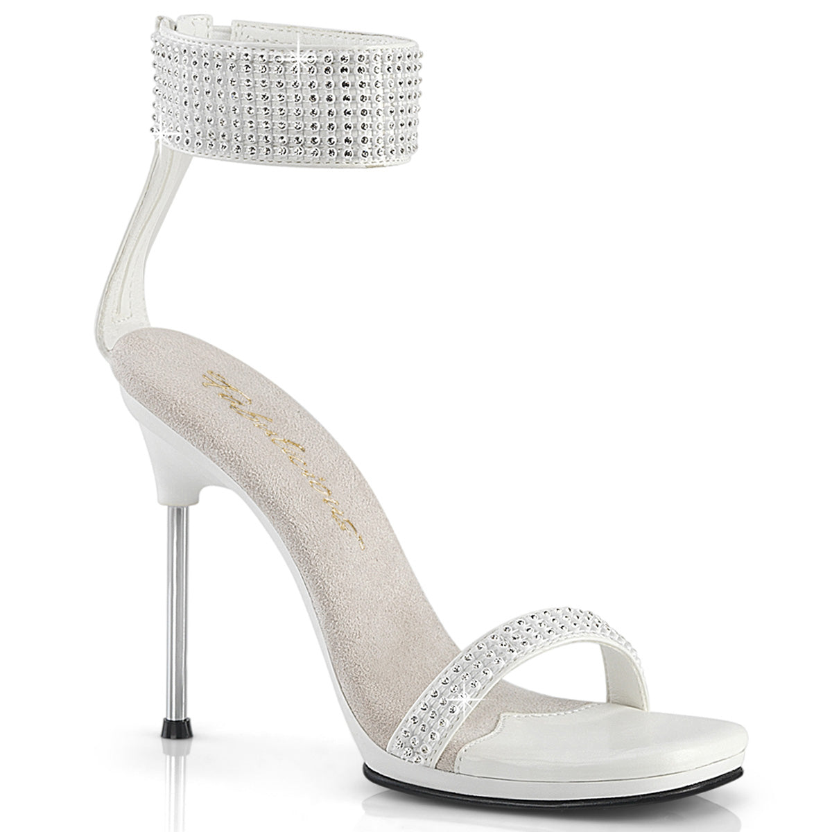 【FABULICIOUS】CHIC-40 シューズ Wht Faux Leather-RS/Wht【取寄】