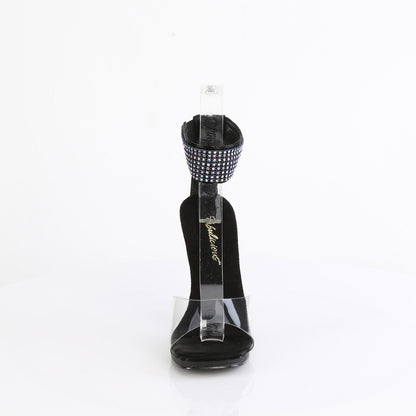 【FABULICIOUS】CHIC-42 シューズ Clr-Blk Faux Leather-AB RS/Blk【取寄】