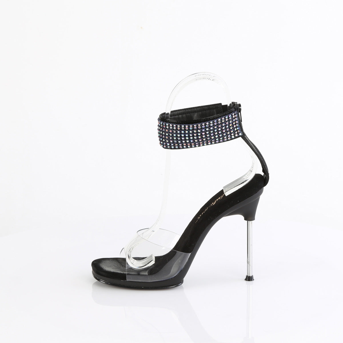 【FABULICIOUS】CHIC-42 シューズ Clr-Blk Faux Leather-AB RS/Blk【取寄】