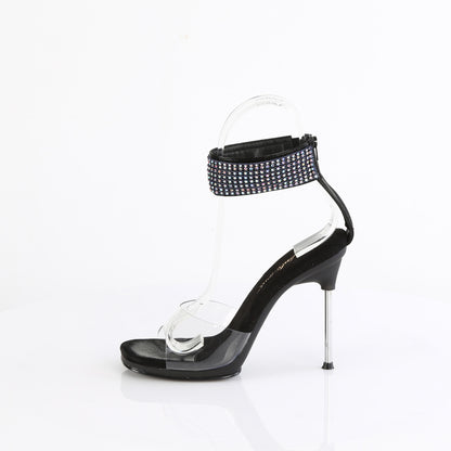 【FABULICIOUS】CHIC-42 シューズ Clr-Blk Faux Leather-AB RS/Blk【取寄】