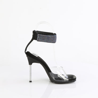 【FABULICIOUS】CHIC-42 シューズ Clr-Blk Faux Leather-AB RS/Blk【取寄】