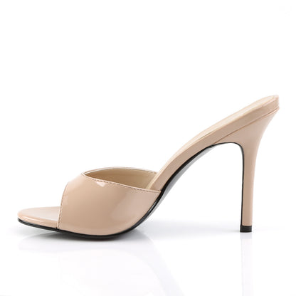【PLEASER】CLASSIQUE-01 シングルソールシューズ Nude Pat【取寄】