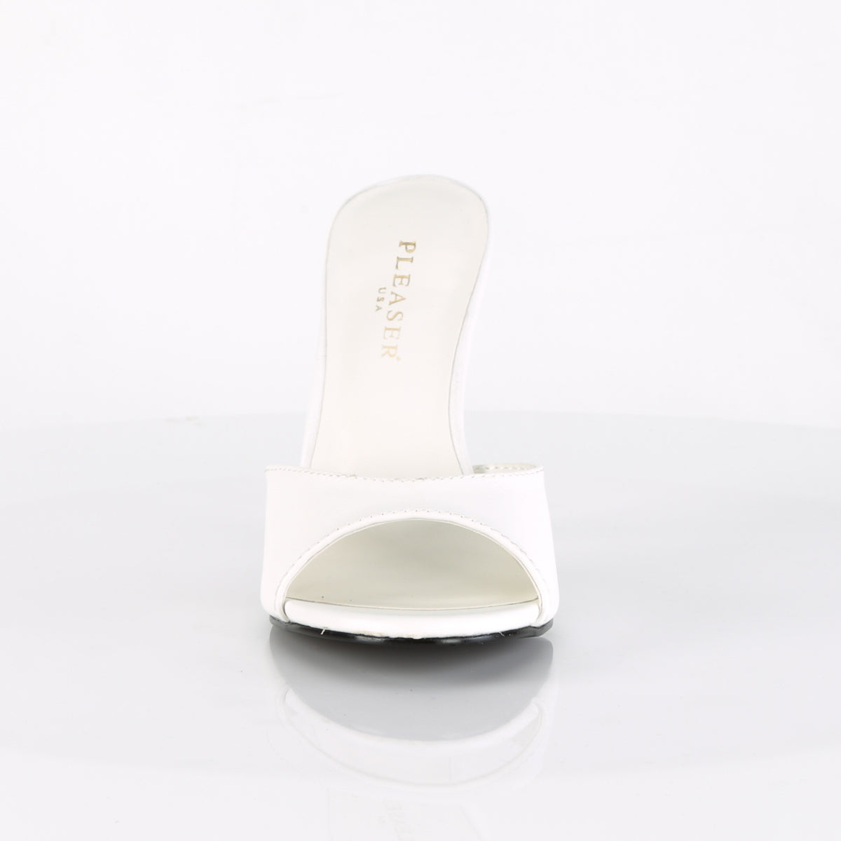 【PLEASER】CLASSIQUE-01 シングルソールシューズ Wht Kid Pu【取寄】