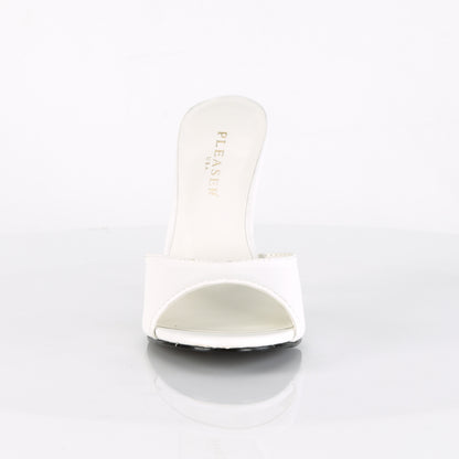 【PLEASER】CLASSIQUE-01 シングルソールシューズ Wht Kid Pu【取寄】