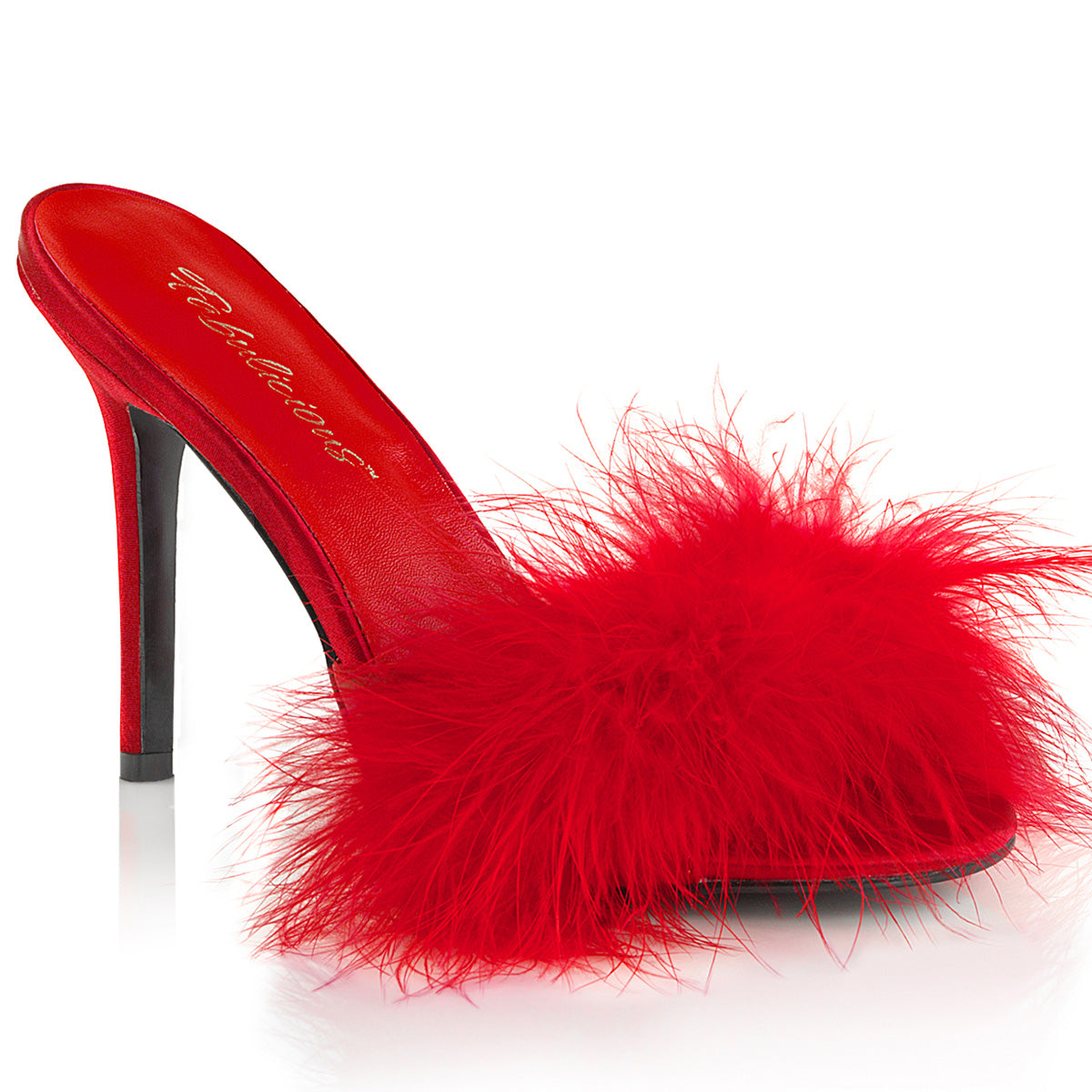 【FABULICIOUS】CLASSIQUE-01F シューズ Red Pu-Fur【取寄】