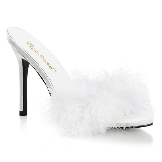 【FABULICIOUS】CLASSIQUE-01F ヒールシューズ Wht Pu-Fur【取寄】