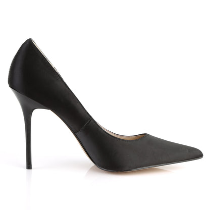 【PLEASER】CLASSIQUE-20 シングルソールシューズ Blk Satin【取寄】