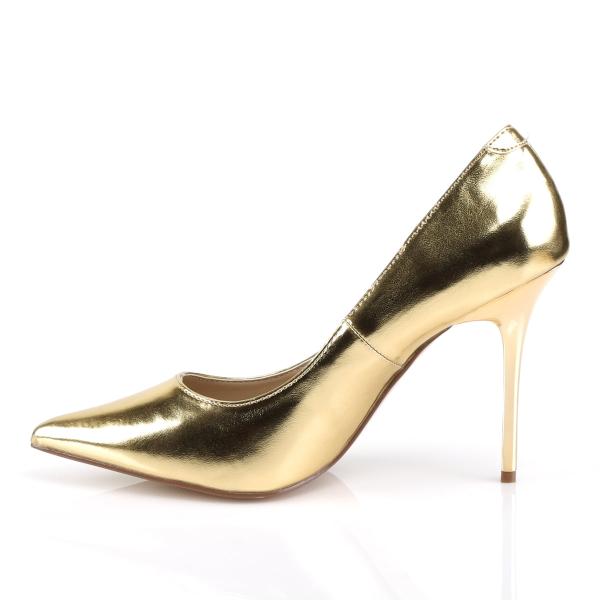 【PLEASER】CLASSIQUE-20 シングルソールシューズ Gold Met Pu【取寄】