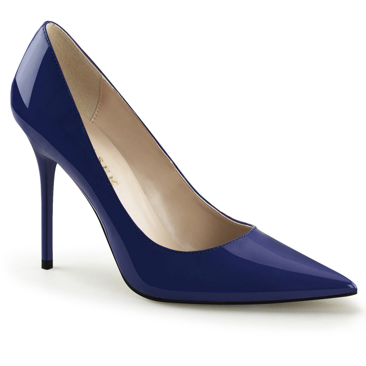 【PLEASER】CLASSIQUE-20 シングルソールシューズ Navy Blue Pat【取寄】