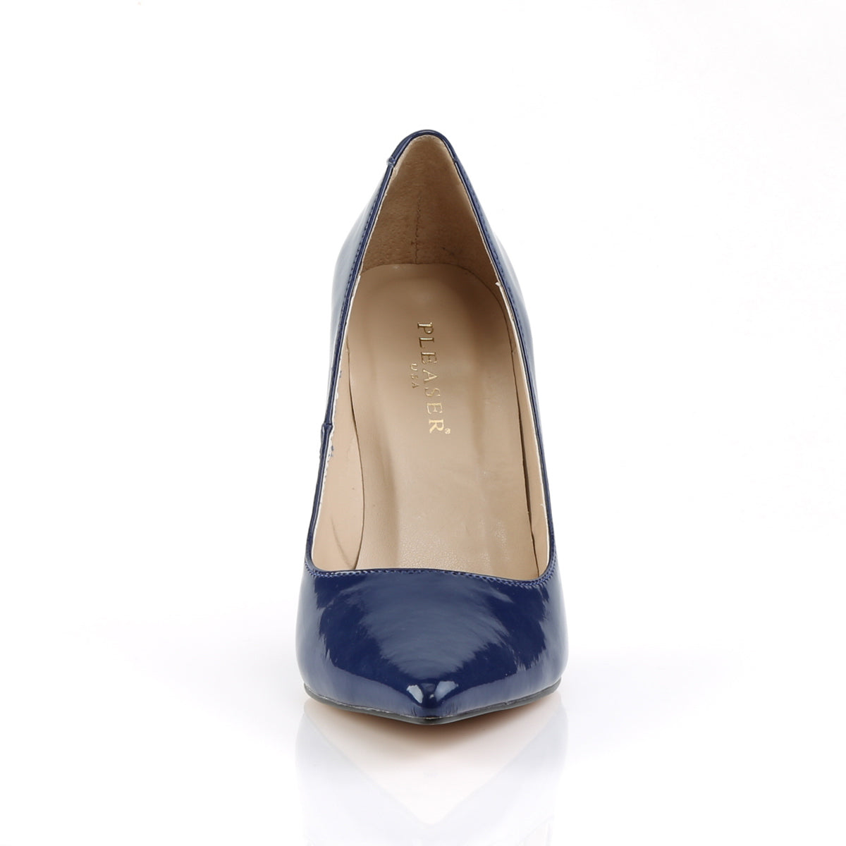 【PLEASER】CLASSIQUE-20 シングルソールシューズ Navy Blue Pat【取寄】