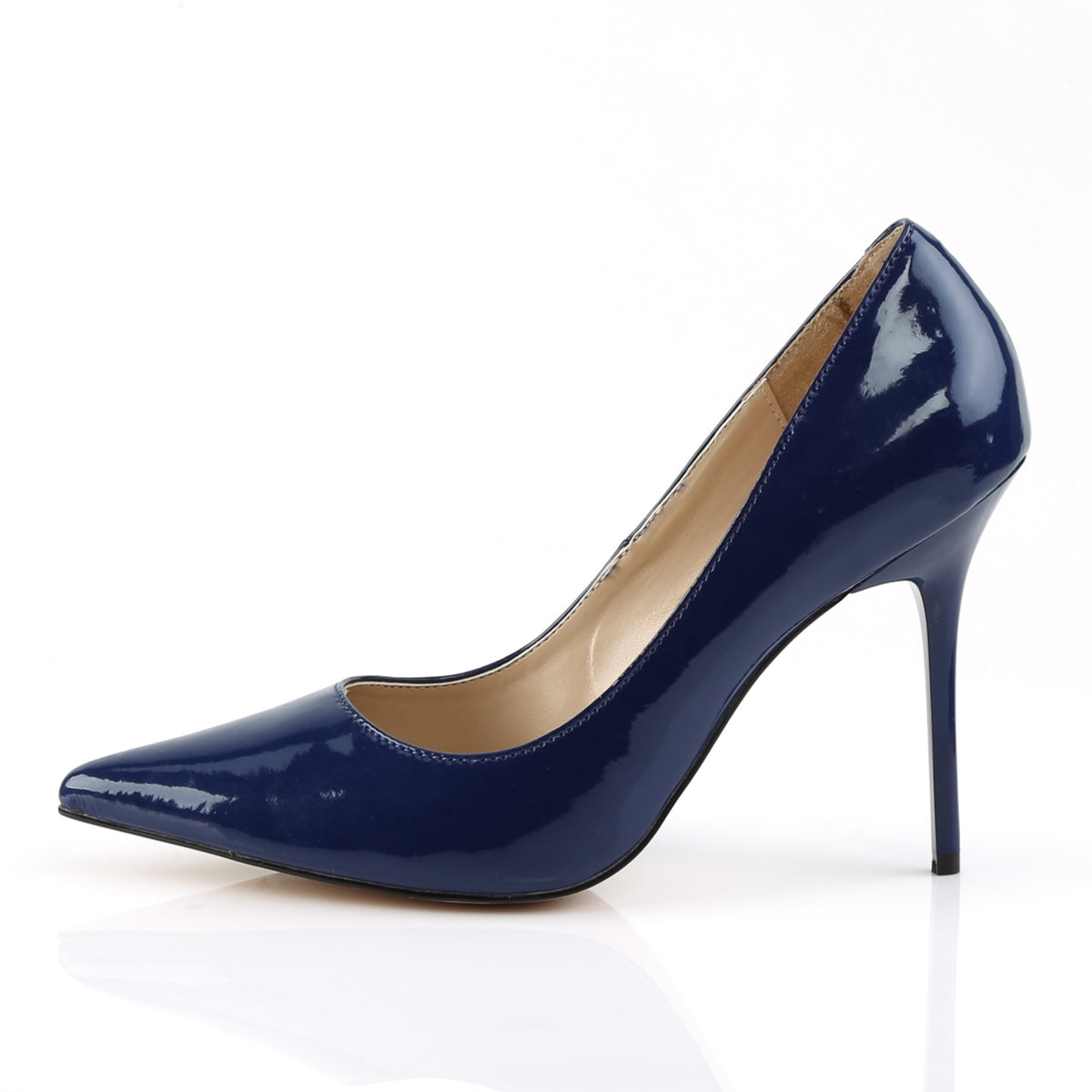 【PLEASER】CLASSIQUE-20 シングルソールシューズ Navy Blue Pat【取寄】