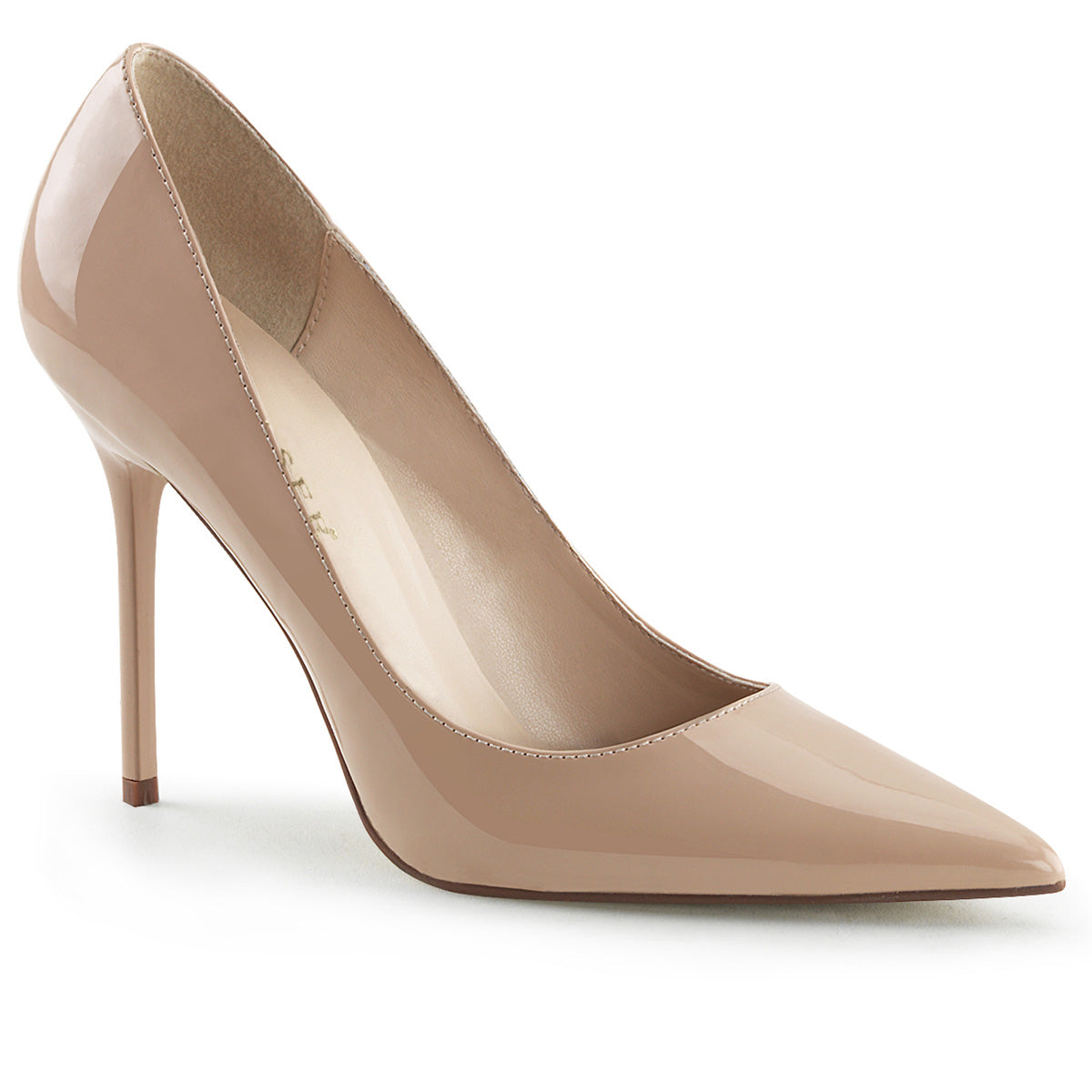 【PLEASER】CLASSIQUE-20 シングルソールシューズ Nude Pat【取寄】