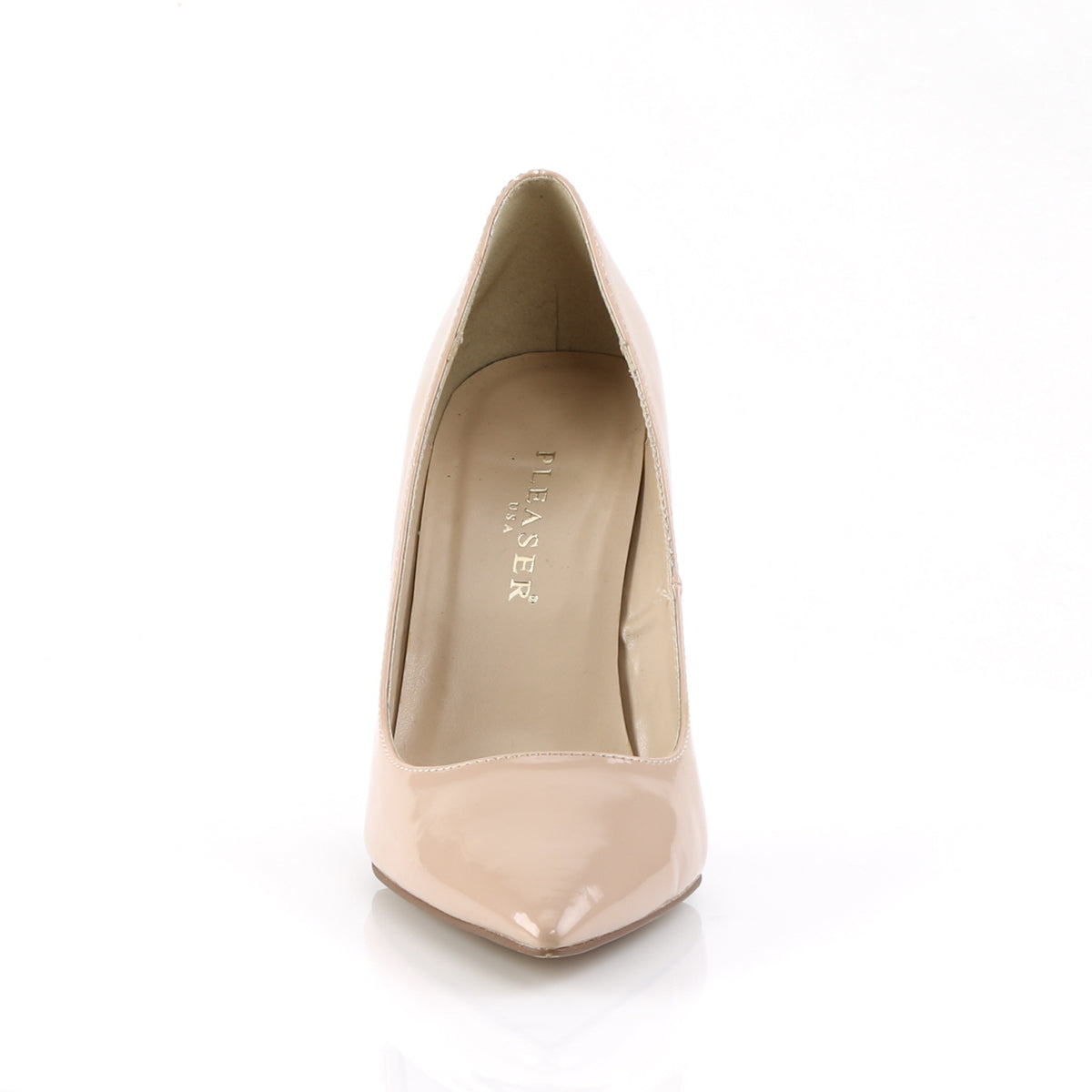 【PLEASER】CLASSIQUE-20 シングルソールシューズ Nude Pat【取寄】