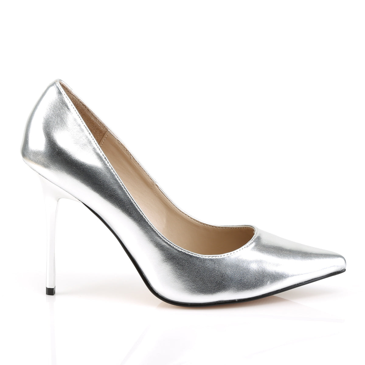 【PLEASER】CLASSIQUE-20 シングルソールシューズ Slv Met Pu【取寄】