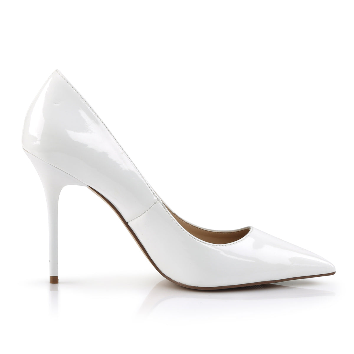 【PLEASER】CLASSIQUE-20 シングルソールシューズ Wht Pat【取寄】