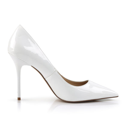 【PLEASER】CLASSIQUE-20 シングルソールシューズ Wht Pat【取寄】