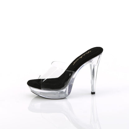 【FABULICIOUS】COCKTAIL-501 シューズ Clr-Blk/Clr【取寄】
