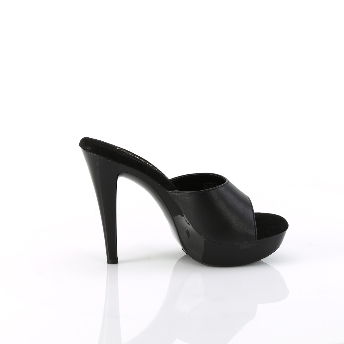 【FABULICIOUS】COCKTAIL-501L シューズ Blk Leather/Blk【取寄】