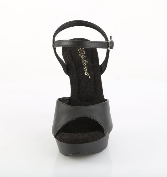 【FABULICIOUS】COCKTAIL-509 プラットフォームシューズ Blk Faux Leather/Blk Matte【取寄】