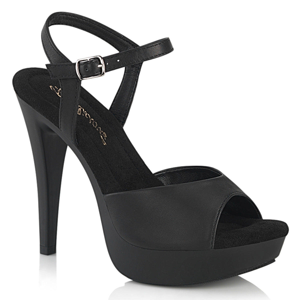 【FABULICIOUS】COCKTAIL-509 シューズ Blk Faux Leather/Blk Matte【取寄】