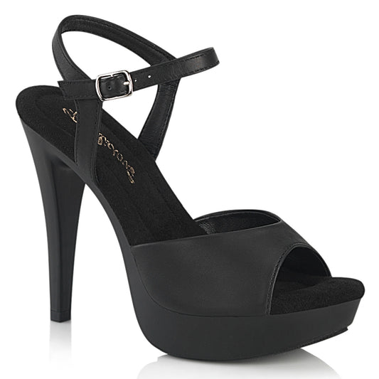 【FABULICIOUS】COCKTAIL-509 プラットフォームシューズ Blk Faux Leather/Blk Matte【取寄】