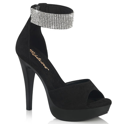 【FABULICIOUS】COCKTAIL-525 シューズ Blk Faux Suede/Blk Matte【取寄】