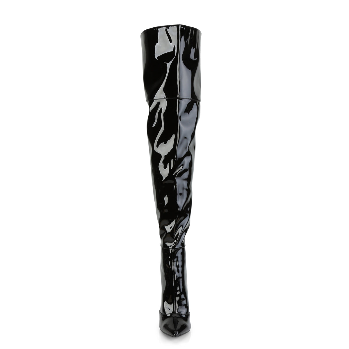 【PLEASER】COURTLY-3012 シングルソールシューズ Blk Patent【取寄】