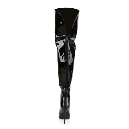 【PLEASER】COURTLY-3012 シングルソールシューズ Blk Patent【取寄】