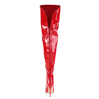 【PLEASER】COURTLY-3012 シングルソールシューズ Red Patent【取寄】
