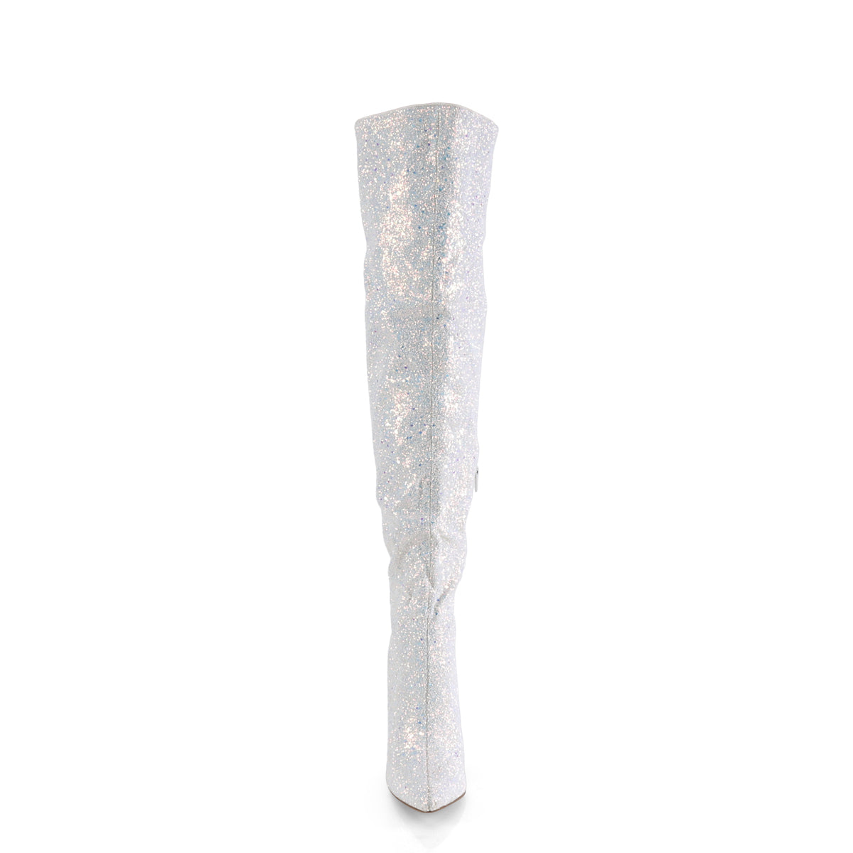 【PLEASER】COURTLY-3015 シングルソールシューズ Wht Multi Glitter【取寄】