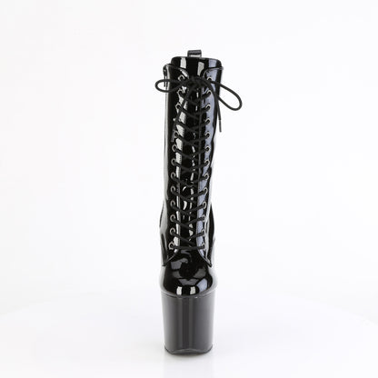 【PLEASER】CRAZE-1040 シューズ Blk Pat/Blk【取寄】