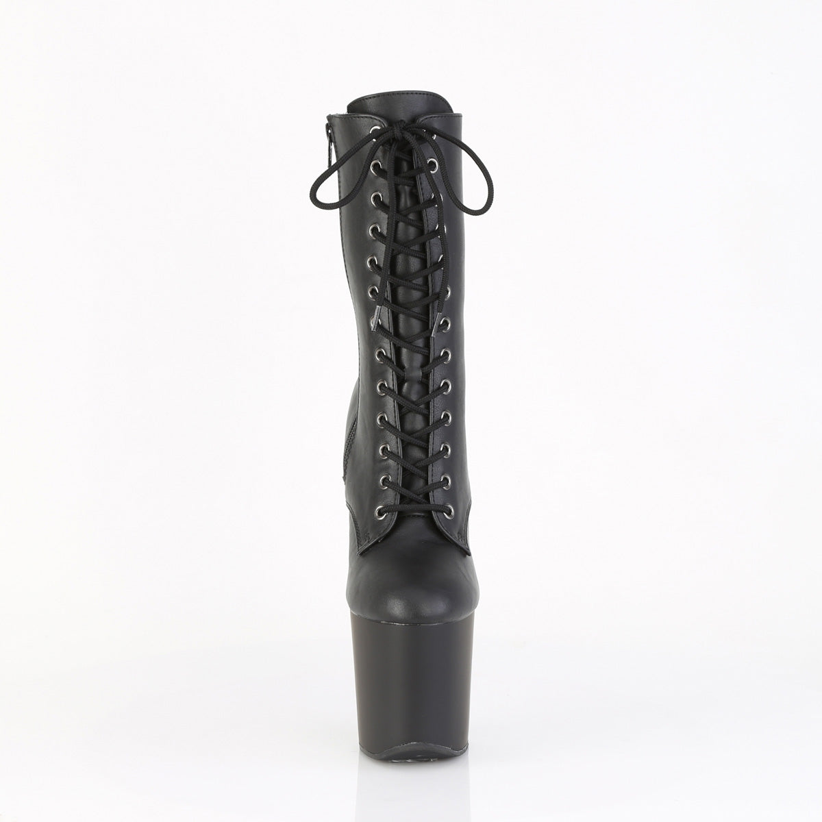 【PLEASER】CRAZE-1040 シューズ Blk Faux Leather/Blk Matte【取寄】