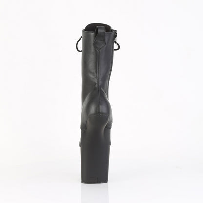 【PLEASER】CRAZE-1040 シューズ Blk Faux Leather/Blk Matte【取寄】
