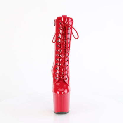 【PLEASER】CRAZE-1040 シューズ Red Pat/Red【取寄】