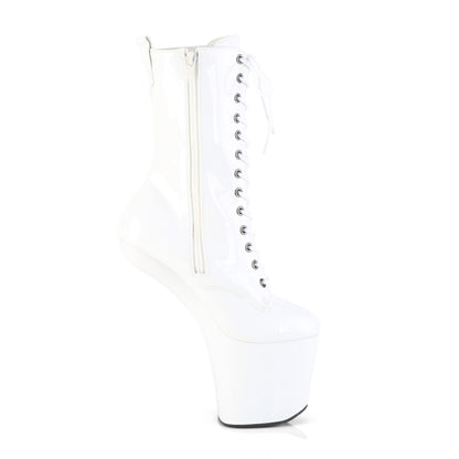 【PLEASER】CRAZE-1040 シューズ Wht Pat/Wht【取寄】