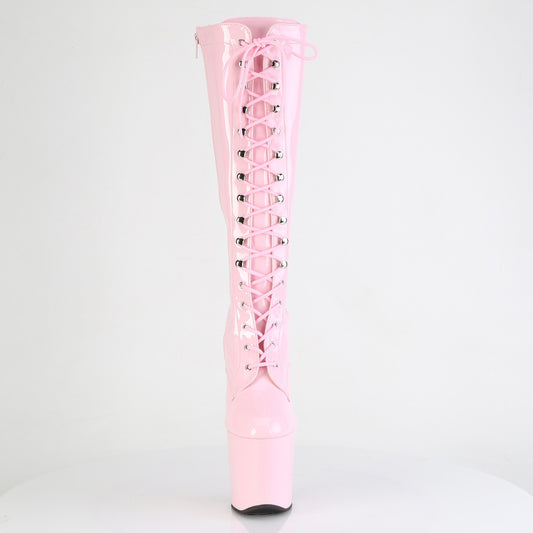 【PLEASER】CRAZE-2023 シューズ B. Pink Str. Pat/B. Pink【取寄】