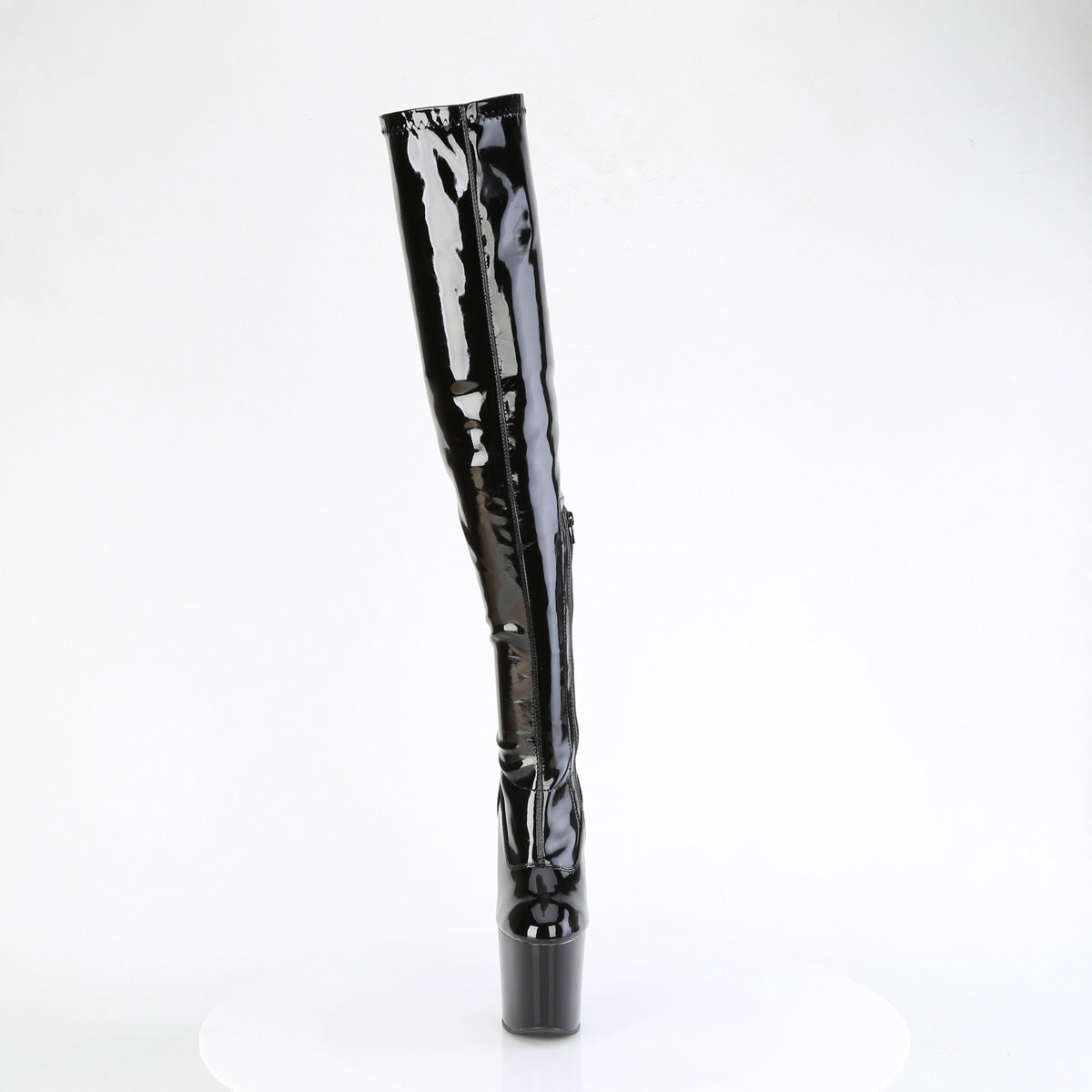【PLEASER】CRAZE-3000 シューズ Blk Str. Pat/Blk【取寄】