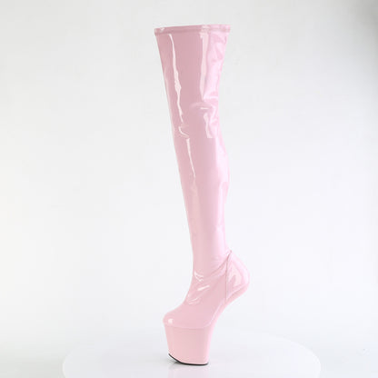 【PLEASER】CRAZE-3000 シューズ B. Pink Str. Pat/B. Pink【取寄】