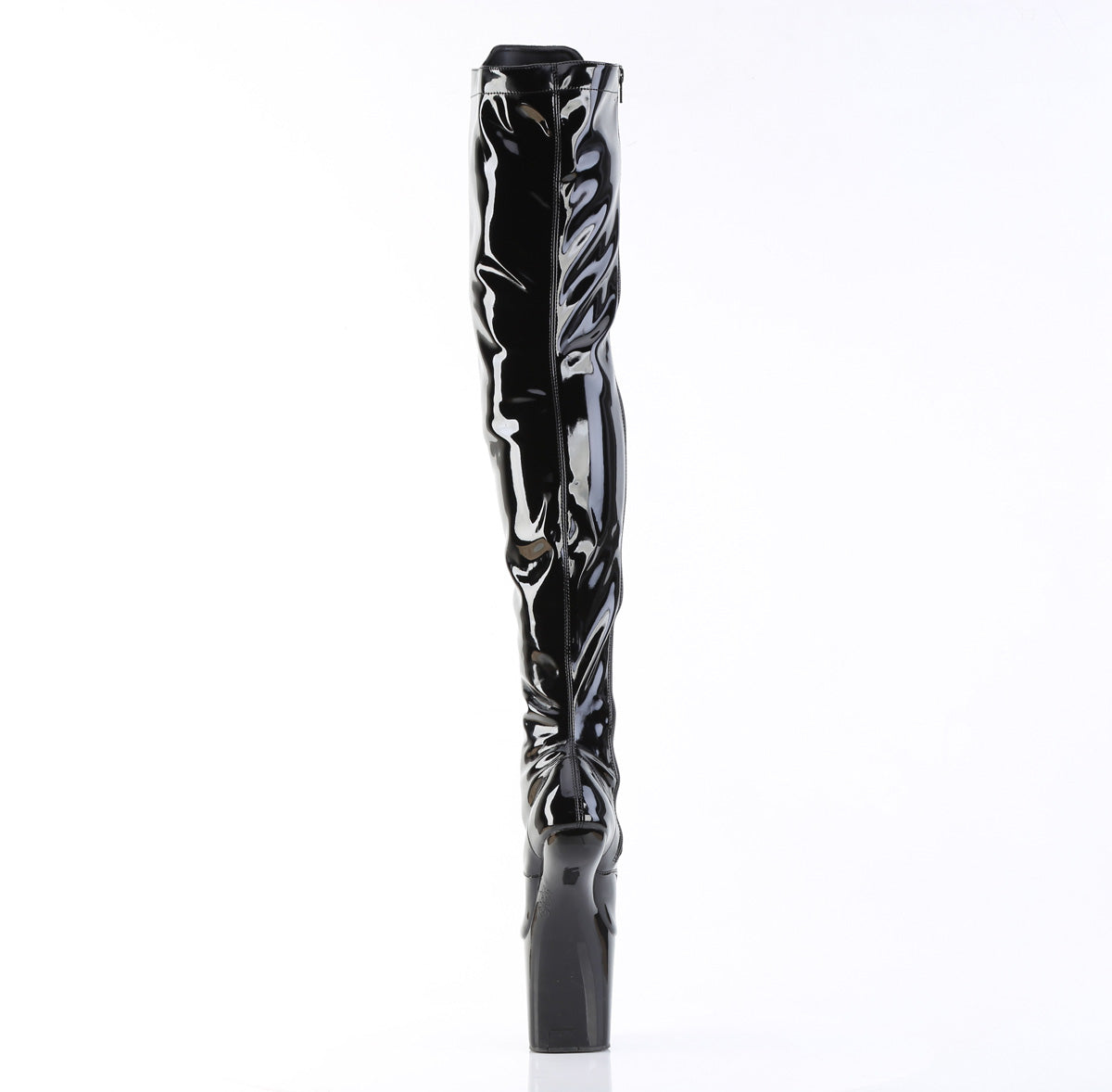 【PLEASER】CRAZE-3023 シューズ Blk Pat/Blk【取寄】