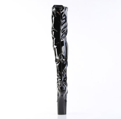 【PLEASER】CRAZE-3023 シューズ Blk Pat/Blk【取寄】