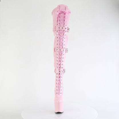 【PLEASER】CRAZE-3028 シューズ B. Pink Str. Pat/B. Pink【取寄】