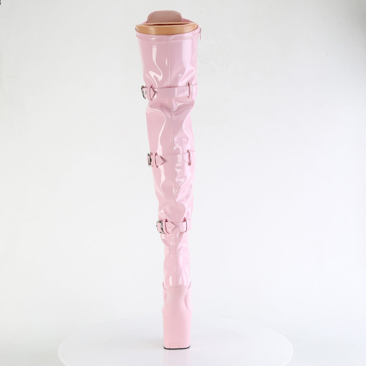 【PLEASER】CRAZE-3028 シューズ B. Pink Str. Pat/B. Pink【取寄】