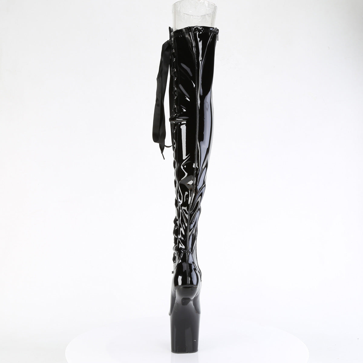 【PLEASER】CRAZE-3050 シューズ Blk Str. Pat/Blk【取寄】