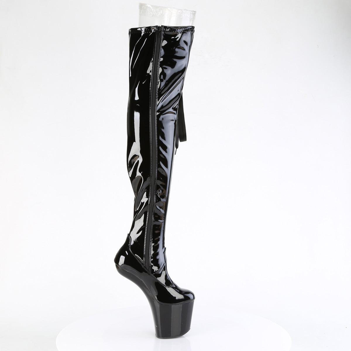 【PLEASER】CRAZE-3050 シューズ Blk Str. Pat/Blk【取寄】