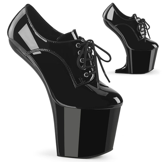 【PLEASER】CRAZE-860 プラットフォームシューズ Blk Pat/Blk【取寄】