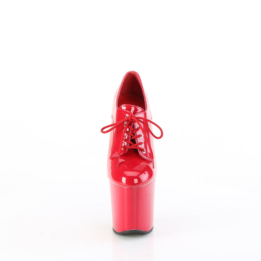 【PLEASER】CRAZE-860 プラットフォームシューズ Red Pat/Red【取寄】