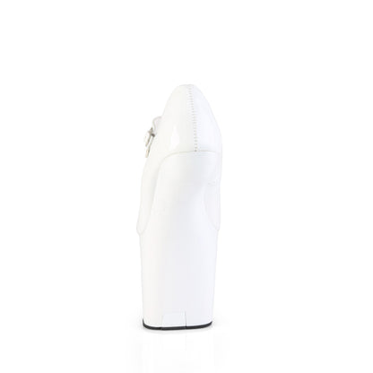 【PLEASER】CRAZE-880 シューズ Wht Pat/Wht【取寄】