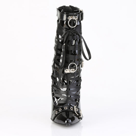 【DEVIOUS】DAGGER-1032 シングルソールシューズ Blk Pat【取寄】