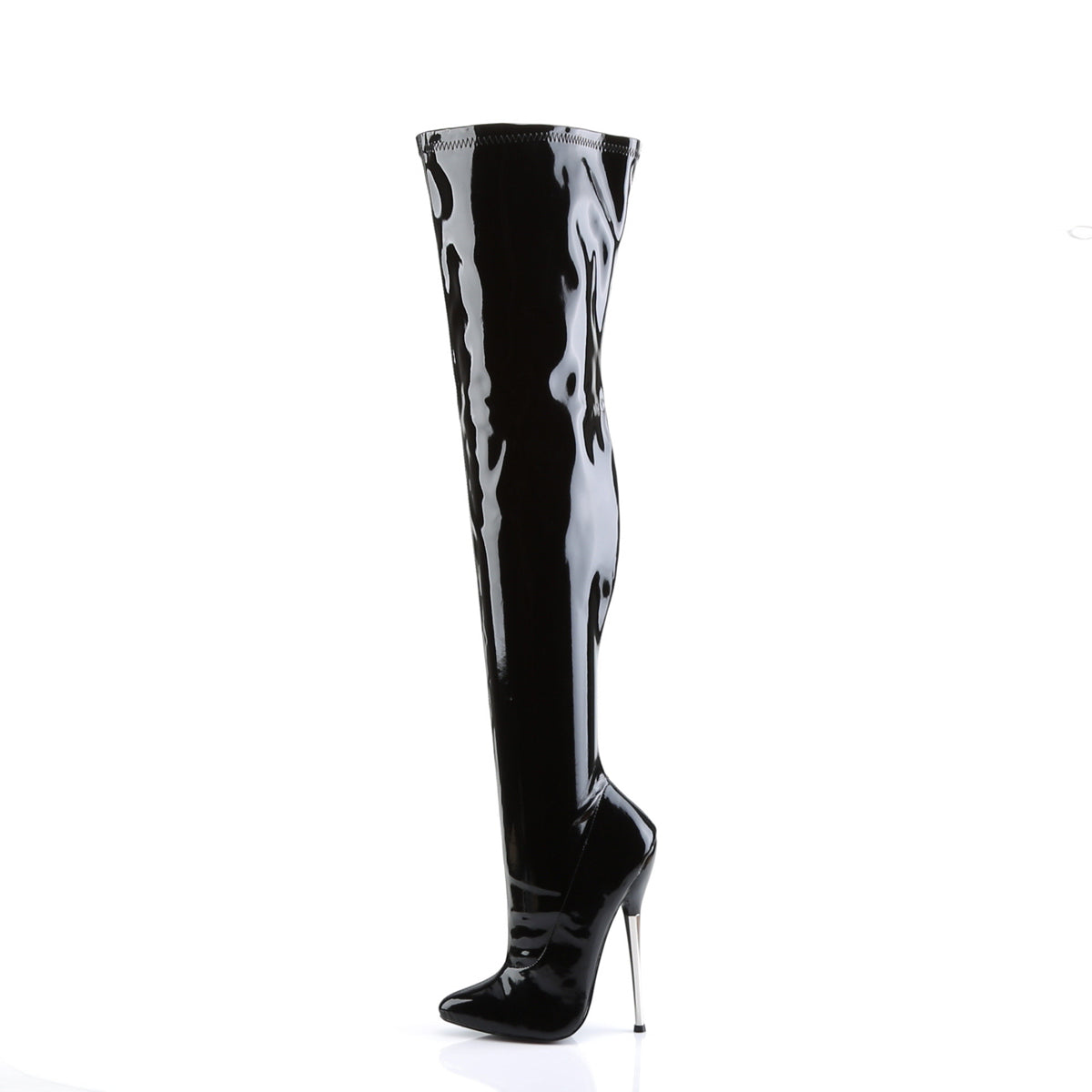 【DEVIOUS】DAGGER-3000 シングルソールシューズ Blk Stretch Pat【取寄】